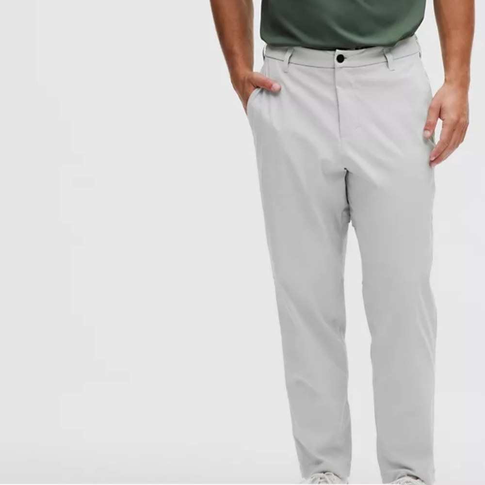 lululemon athletica Men's Light Gray Chinos